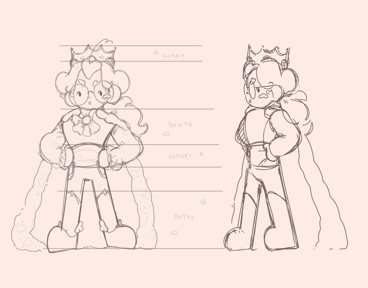 ; Peach | Character Design